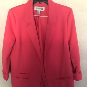 Forever21 quarter sleeve blazer